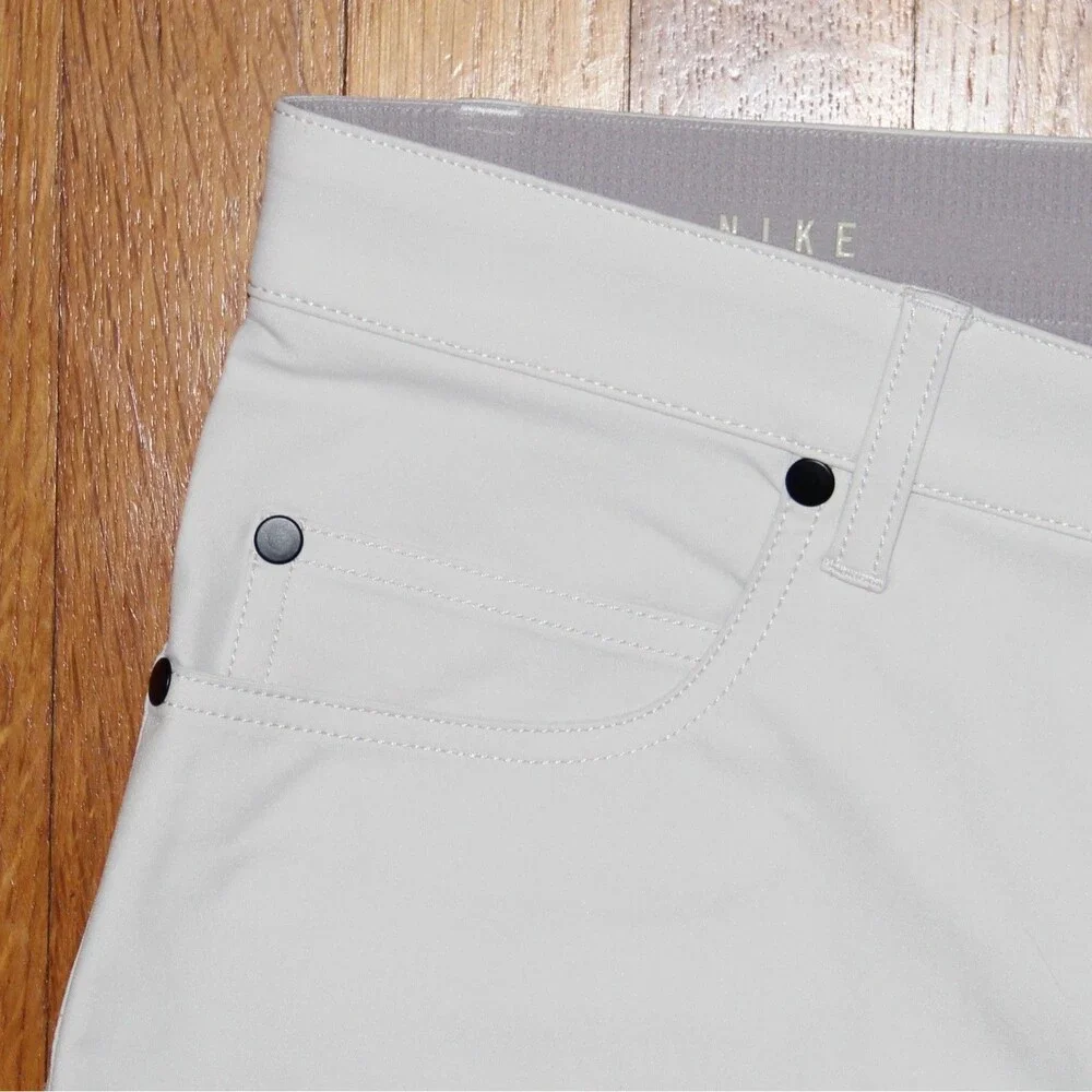 Nike Tour Repel 5-Pocket Golf Pants 36x30 Light Orewood Brown Slim Fit